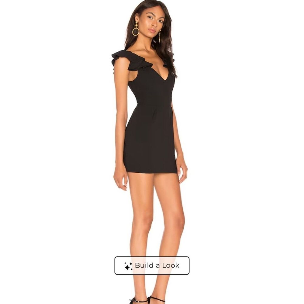 Amanda Uprichard Gimlet Dress In Blackrevolve $194 View 3